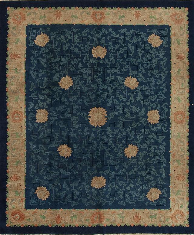60390 Antique Rug BEI-2952