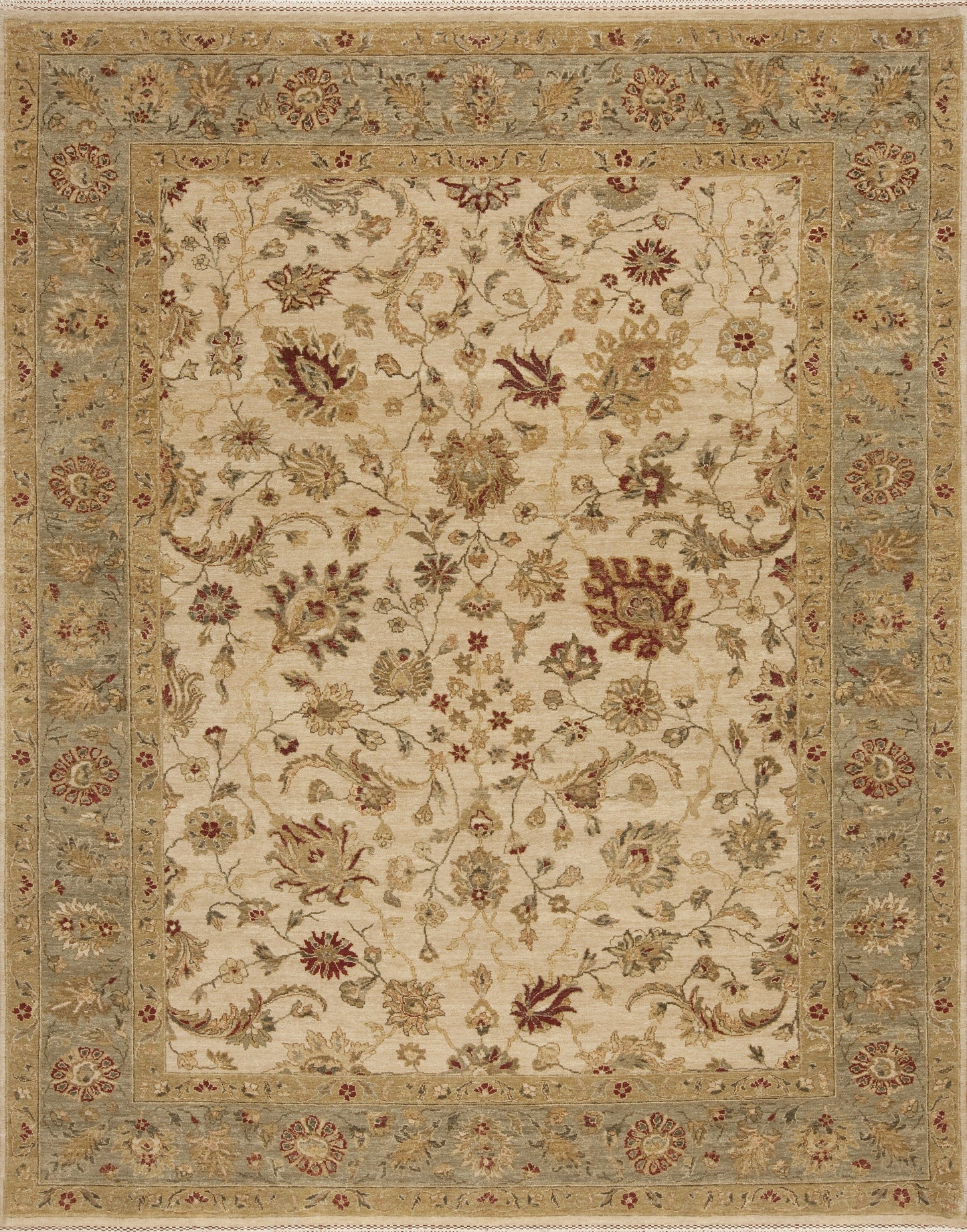 Elizabeth, Ivory/Seafoam