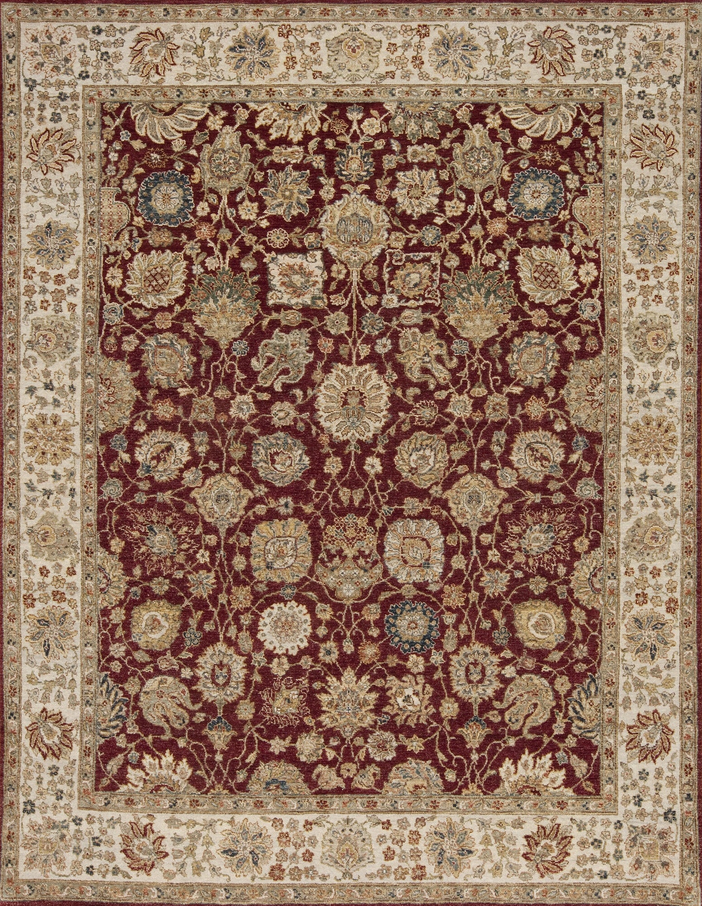 112787 Smb-8, Red/Ivory