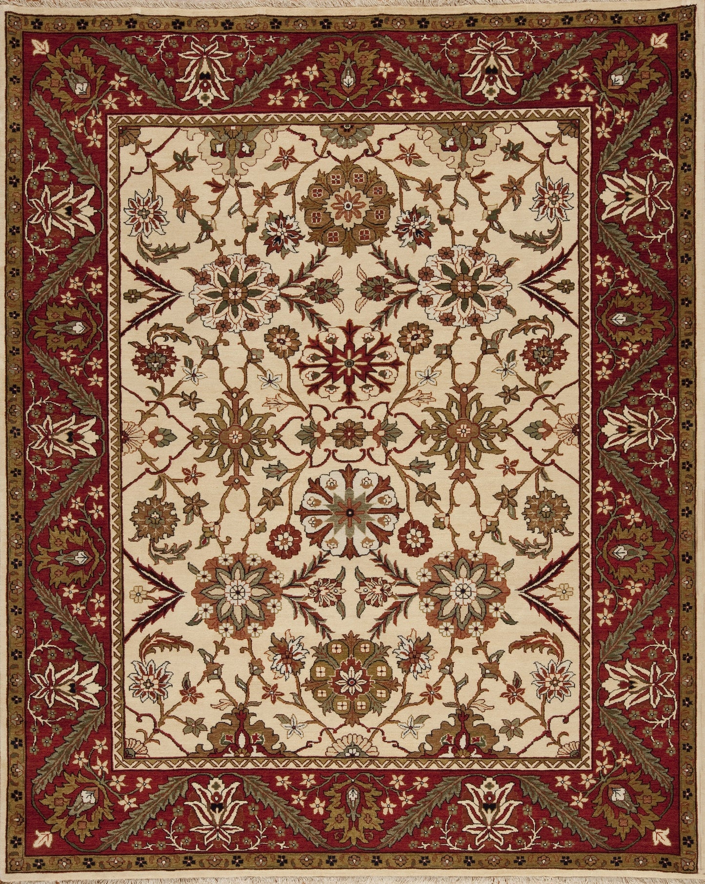 M-205, Ivory/Red