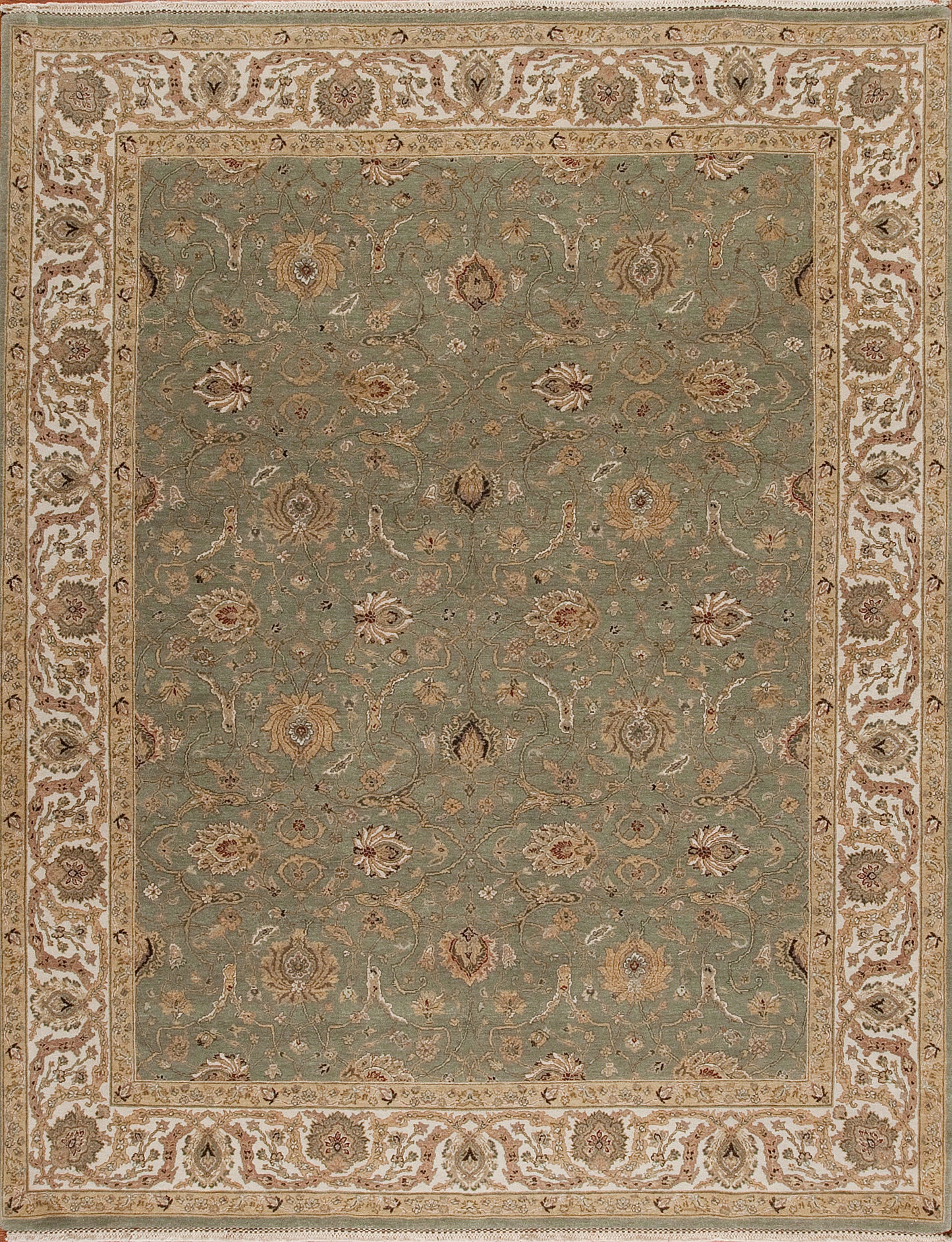 Beau Rivage, Seafoam/Ivory