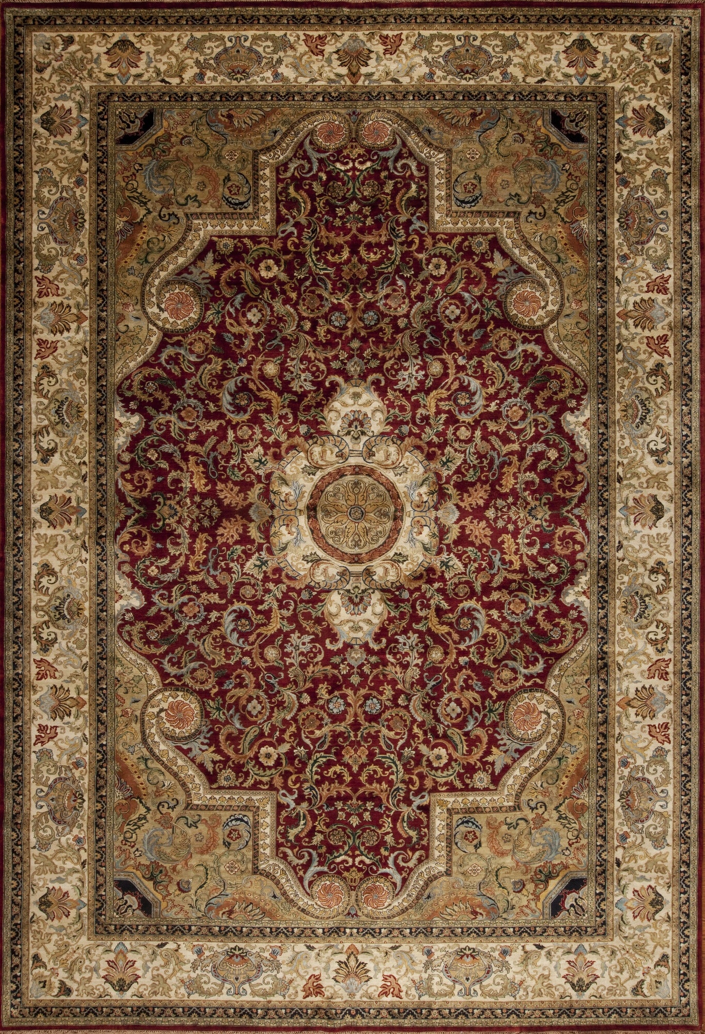 Jewel, Red/Ivory