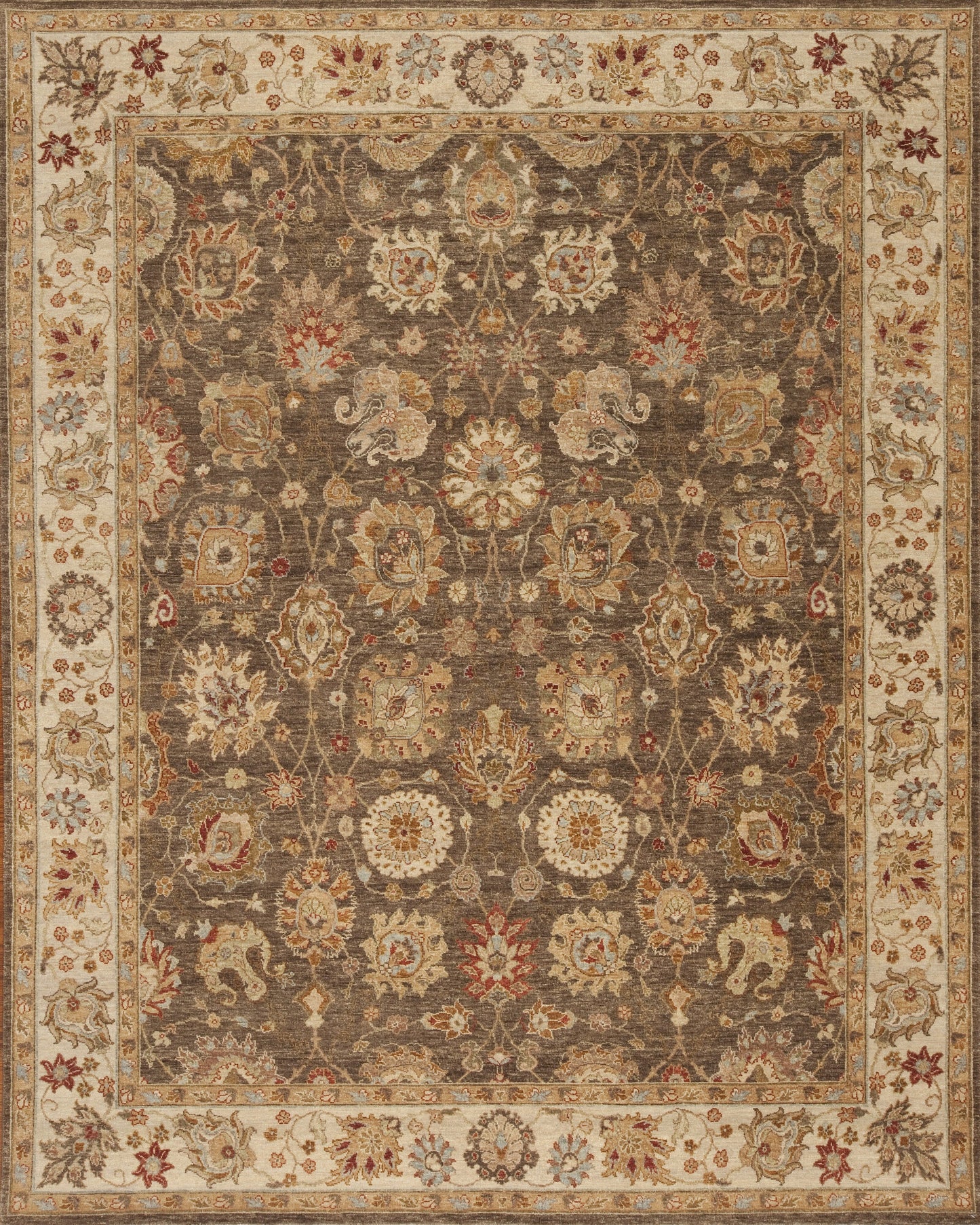 S-501, Brown/Ivory