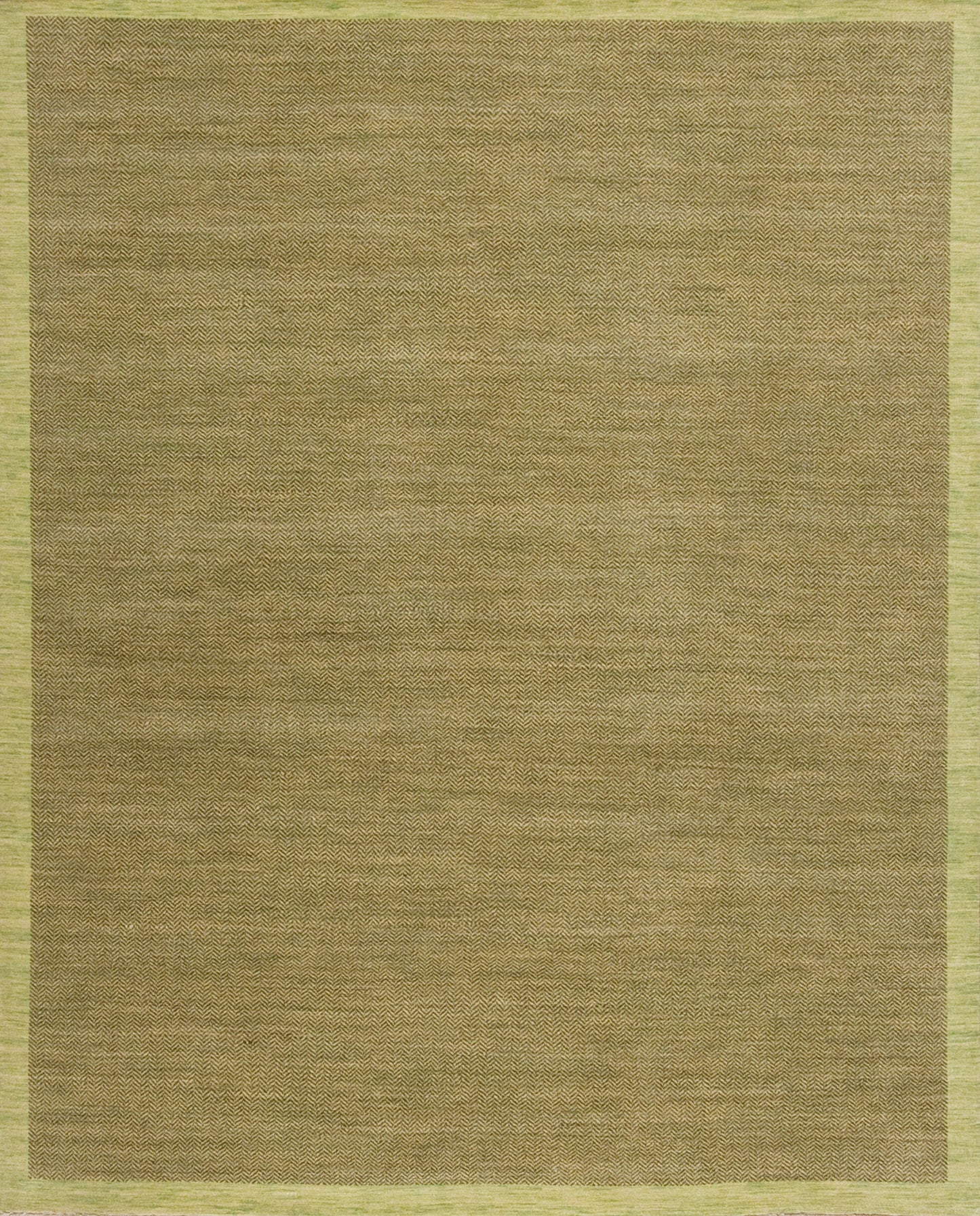 Herringbone, Bark/Avocado