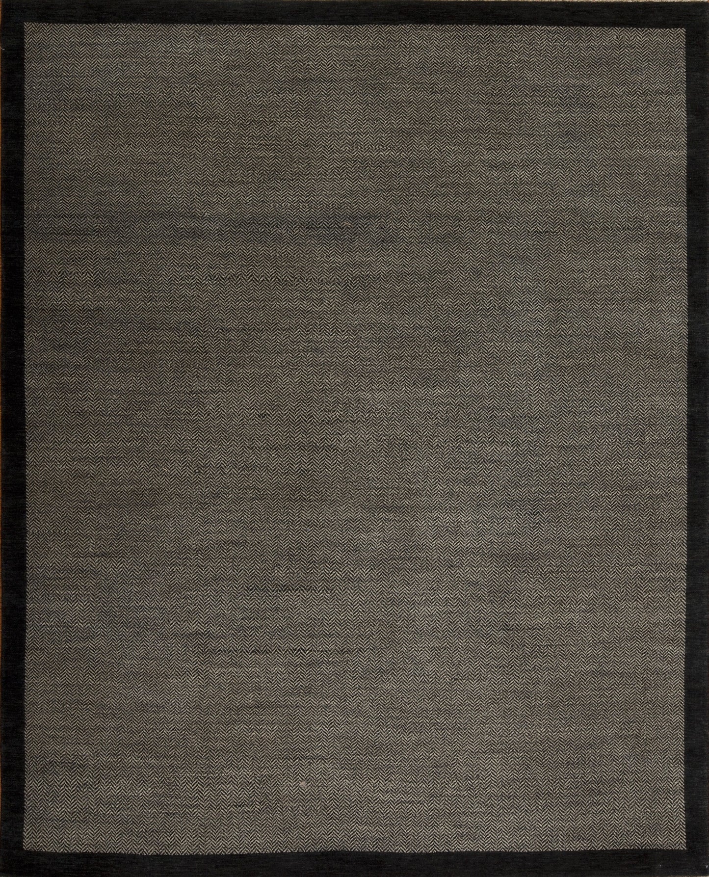 Herringbone, Silver/Black
