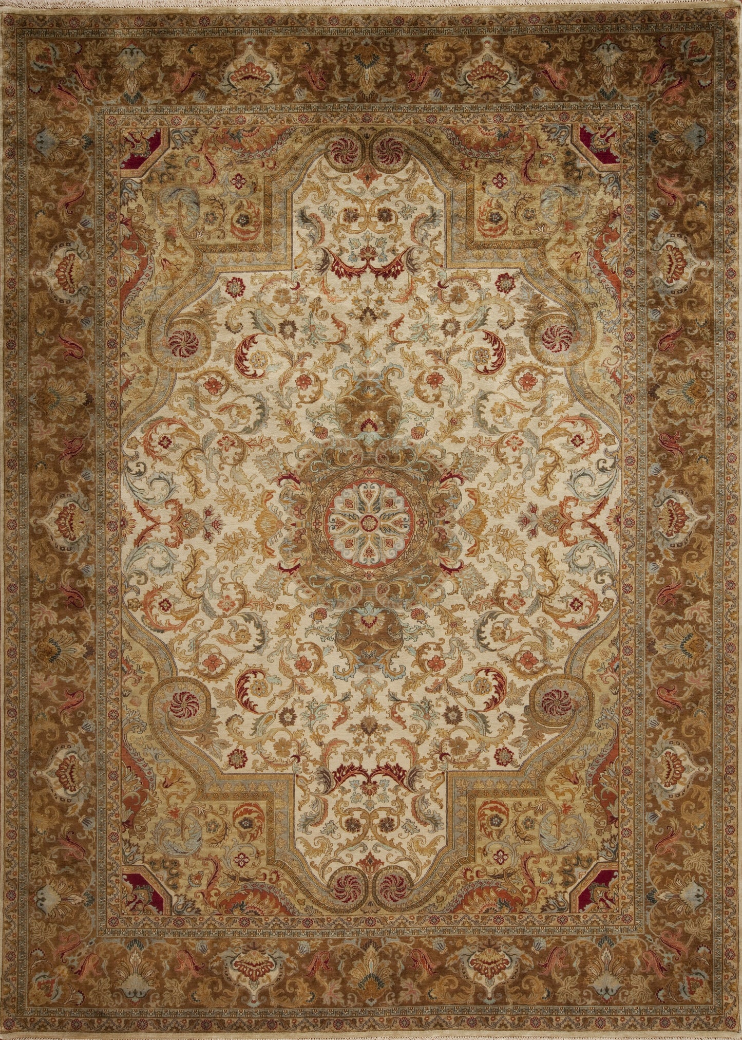 Jewel, Ivory/Bronze