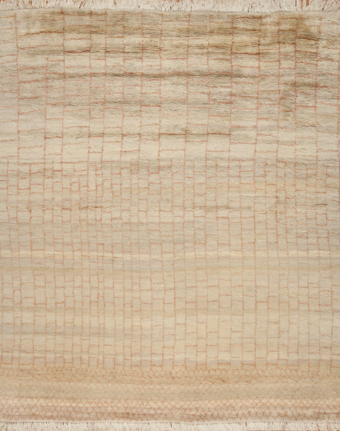 148924 Berber, Beige/Rust