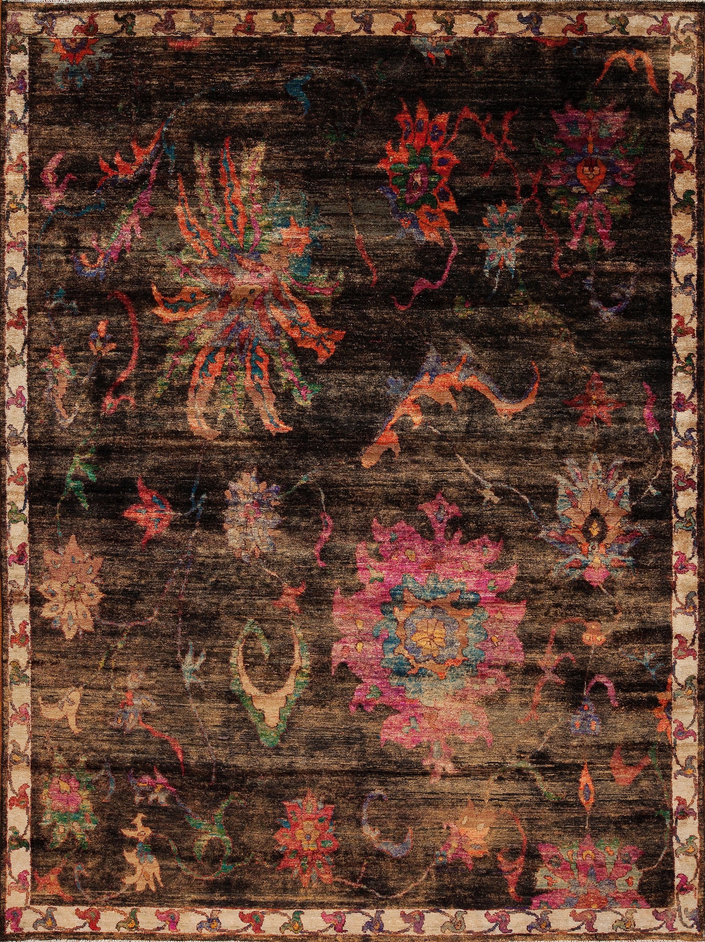 149100 Sari Silk Charcoal