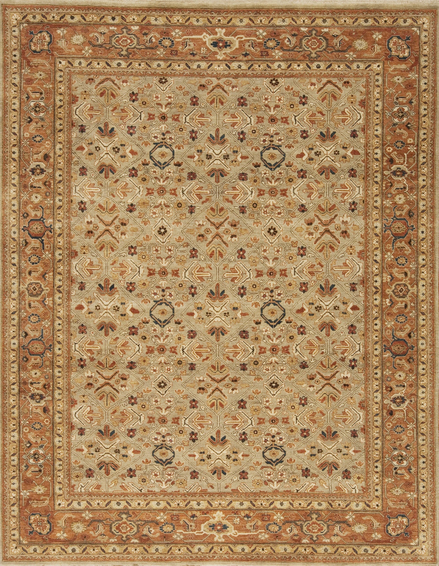 S-562, Khaki/Rust
