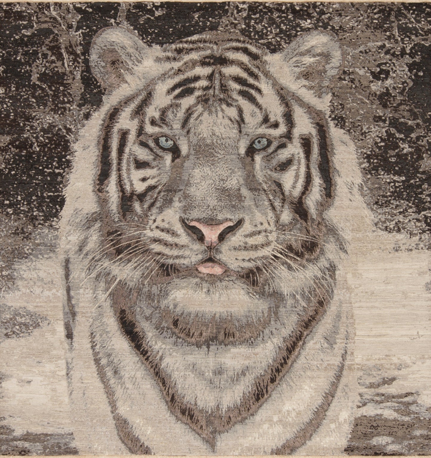 White Tiger Rug