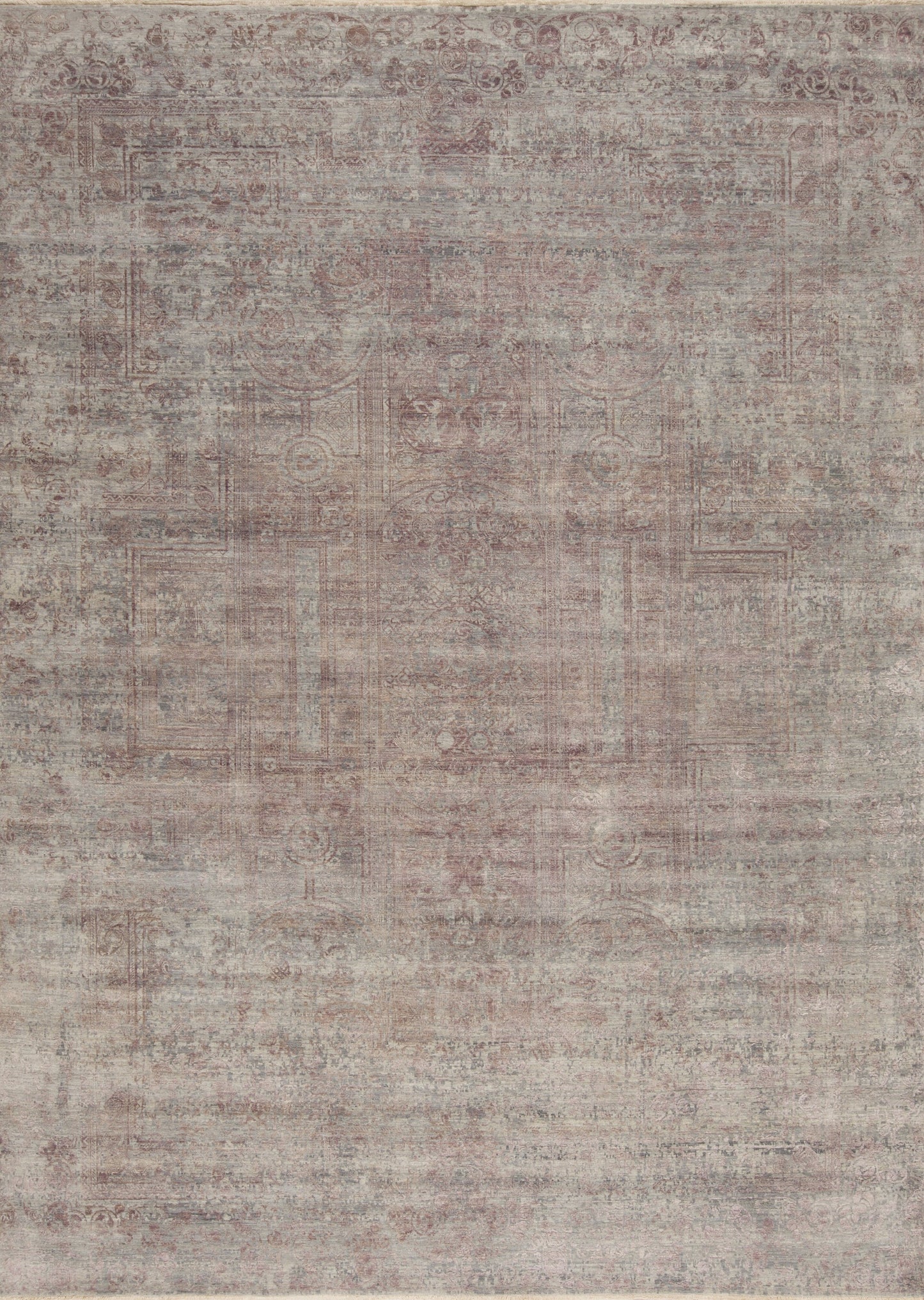 153697 Transcendence Wool & Silk Excellence, Silver-Lilac