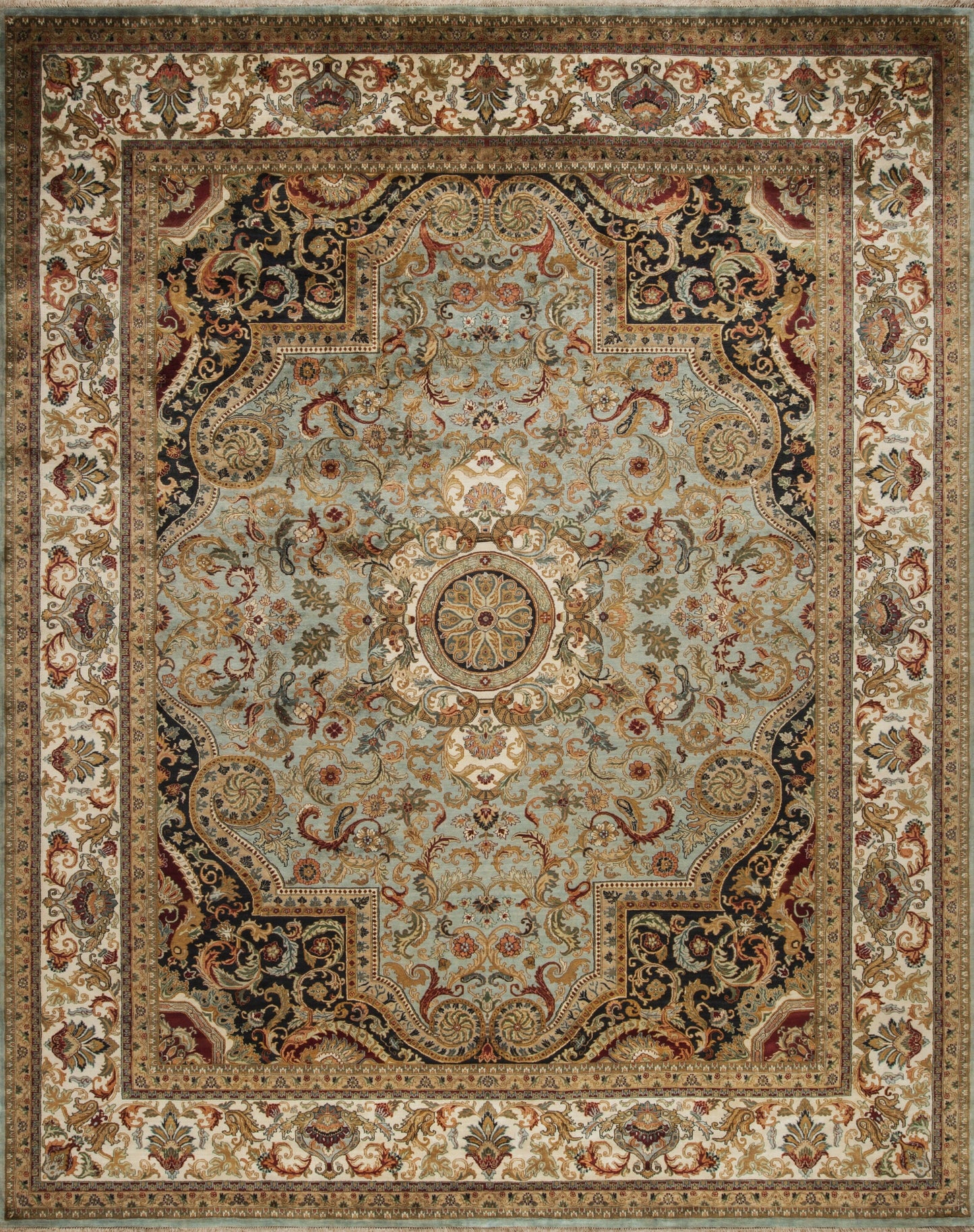 Jewel, Blue/Ivory