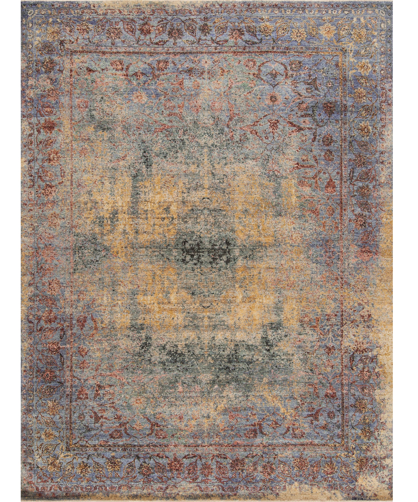 Pompeii, Blue-Multi