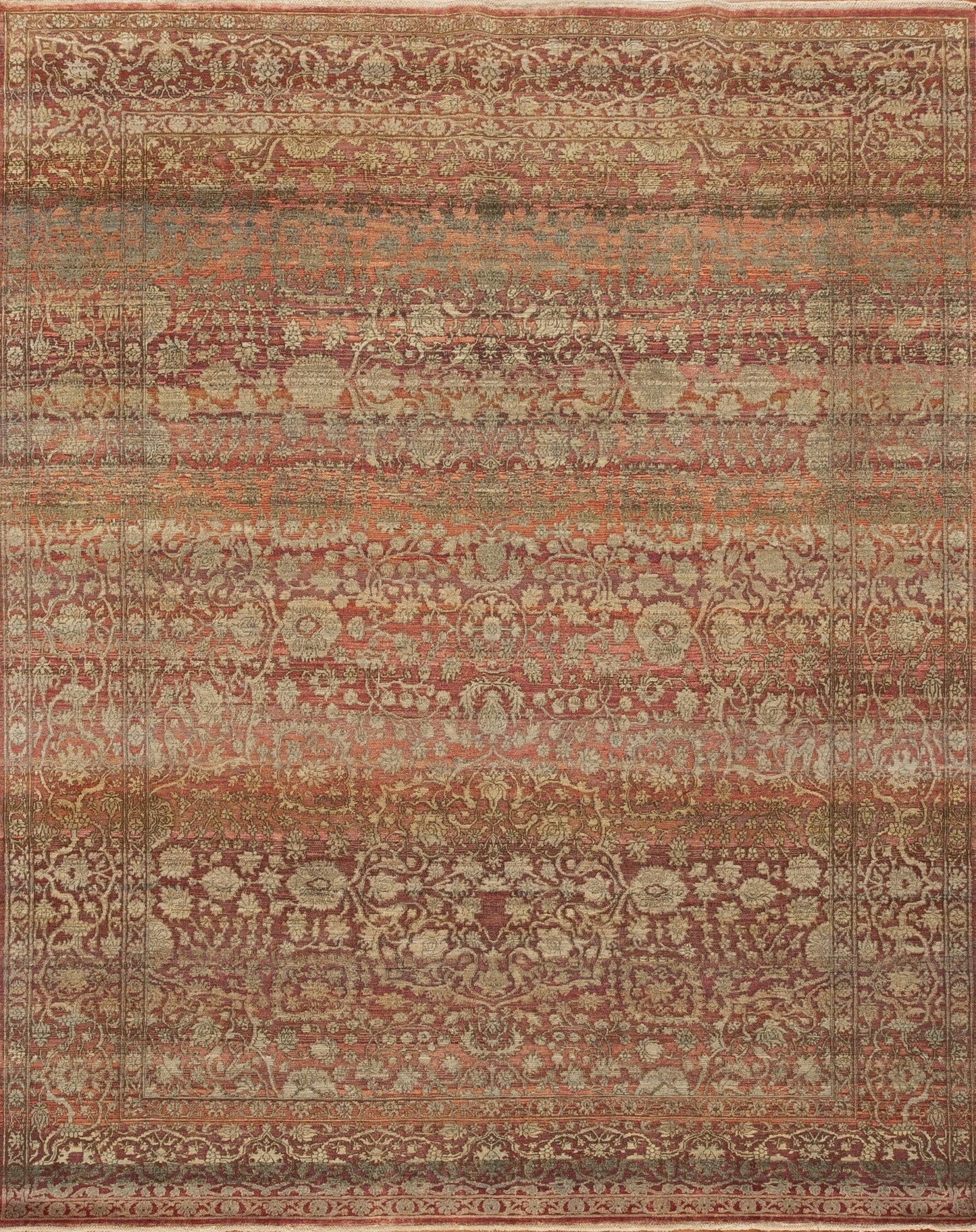173348 Transitions Collection Aj-24, Red-Mix 12/12 Wool