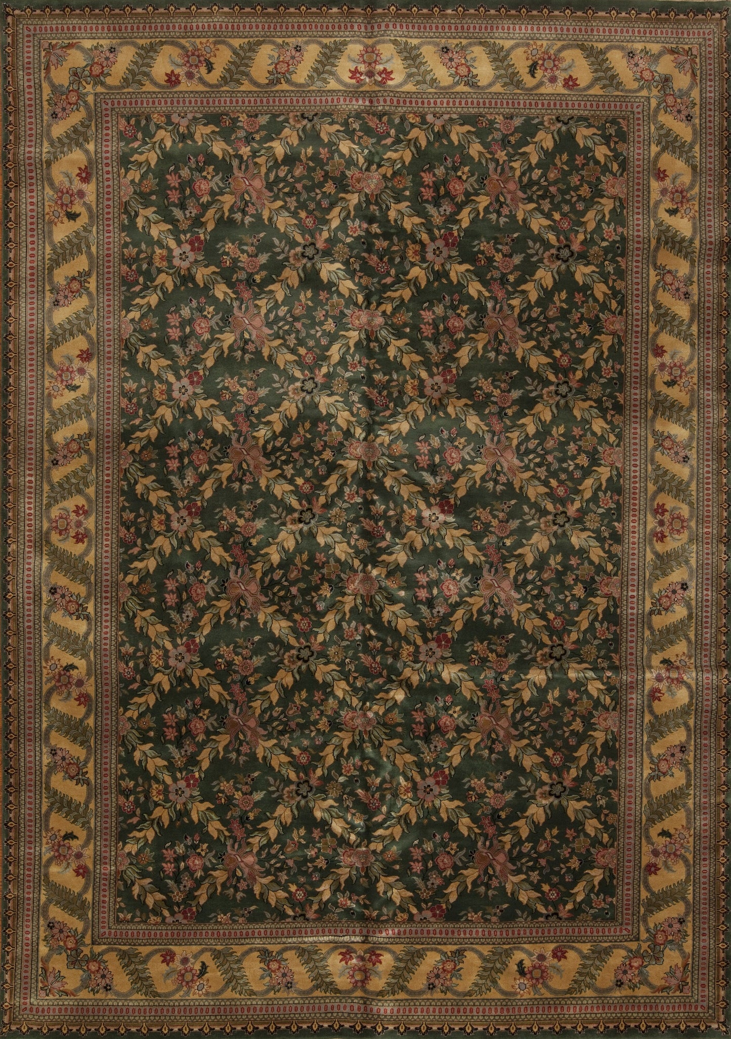 83267 Rajasthan Collection 6003F, Green/Gold