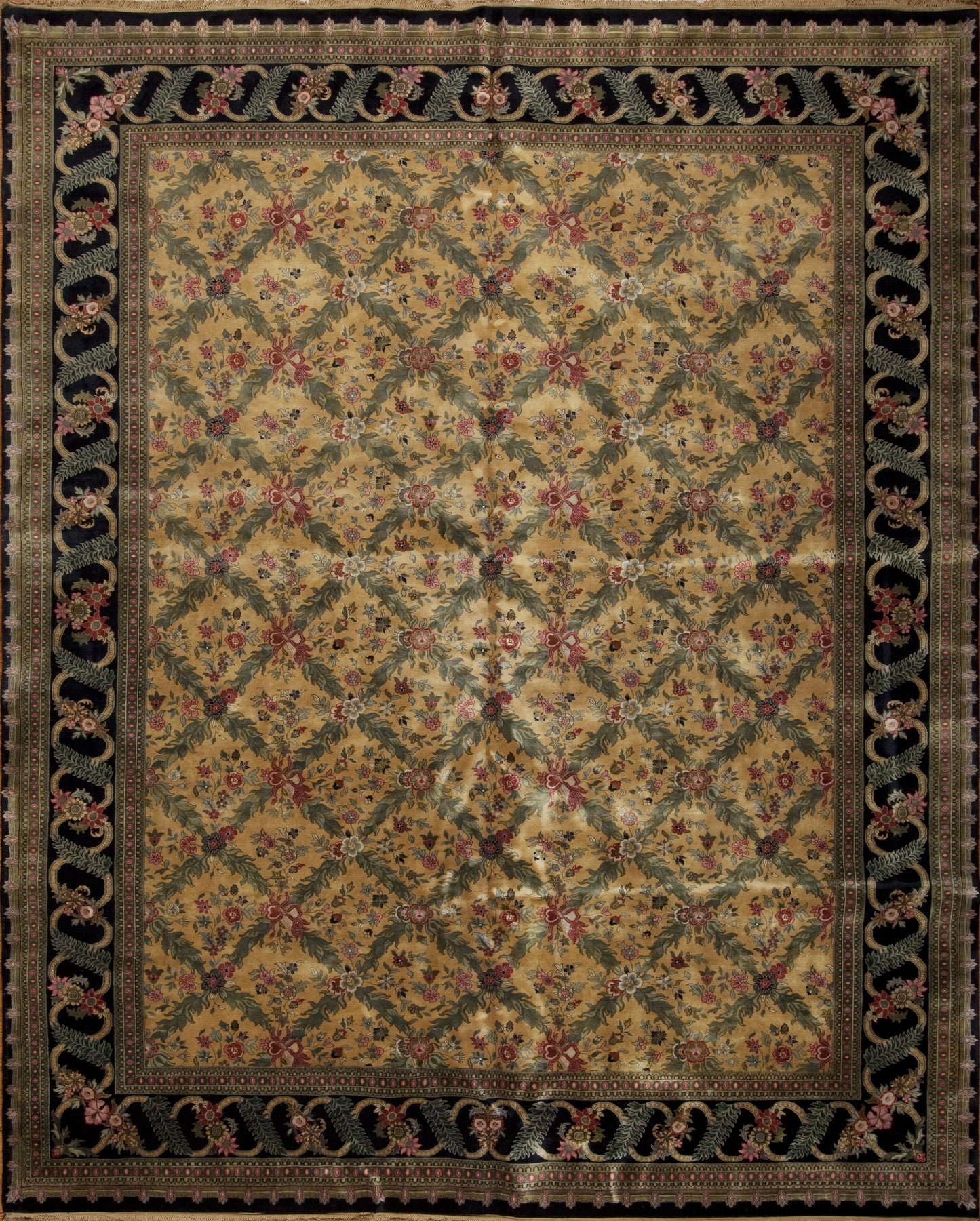 84309 Rajasthan Collection 6003F, Gold/Black