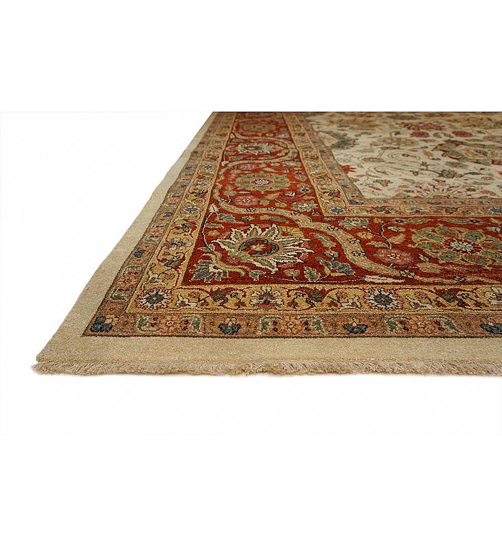 Rockefeller, Ivory/Red