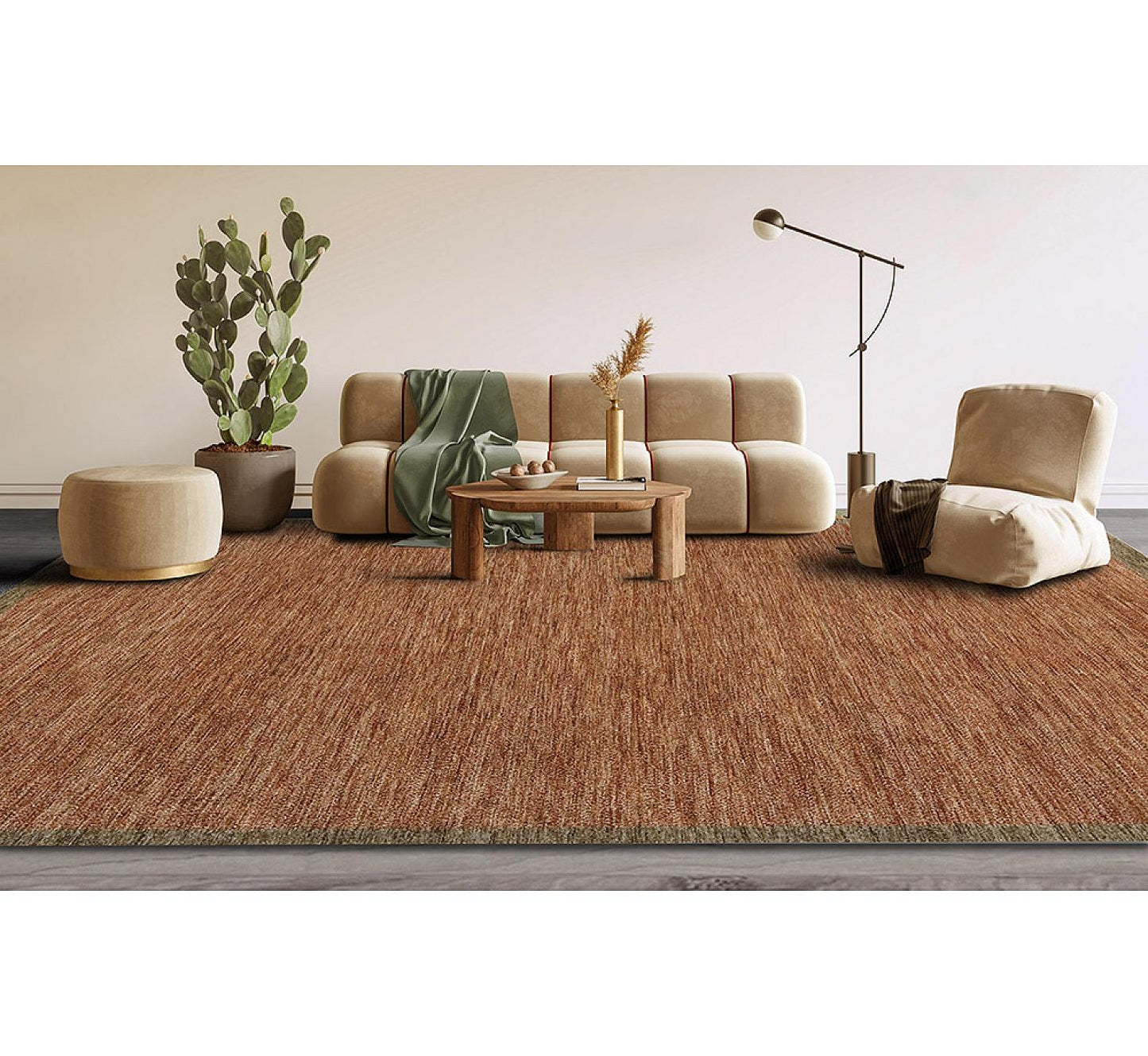 Herringbone, Nutmeg/Sage