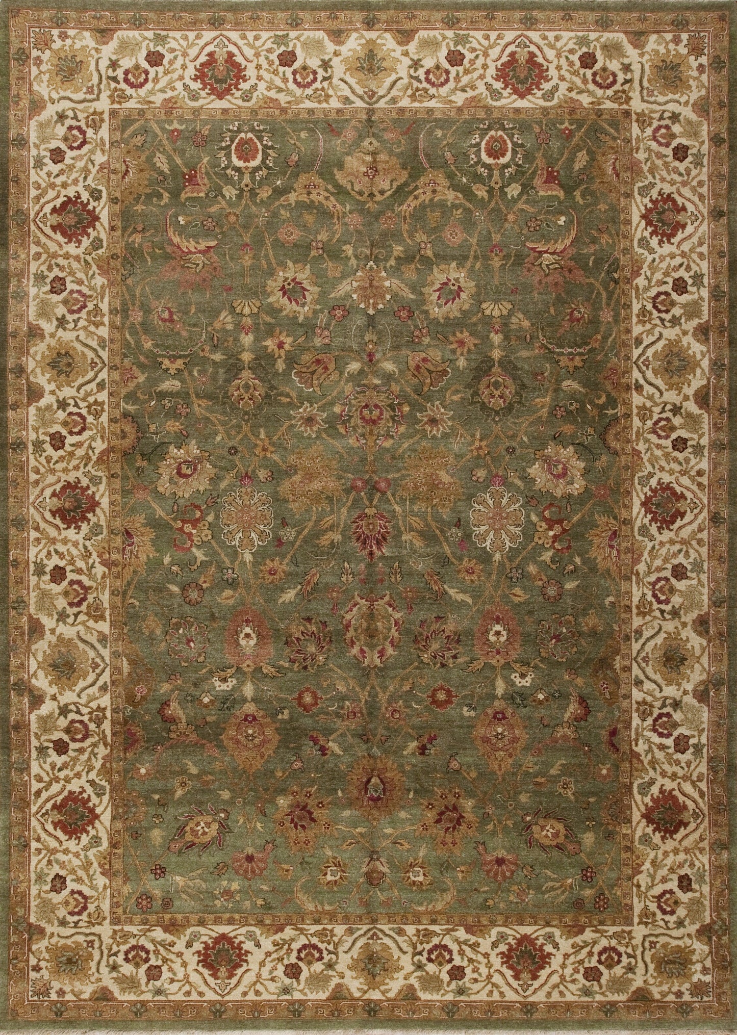 100350 Ziegler Collection  2023, Green/Ivory