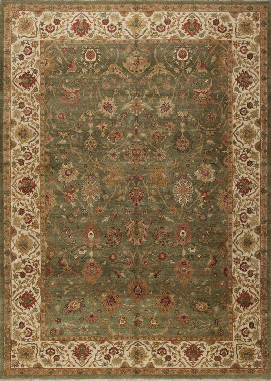 100350 Ziegler Collection  2023, Green/Ivory
