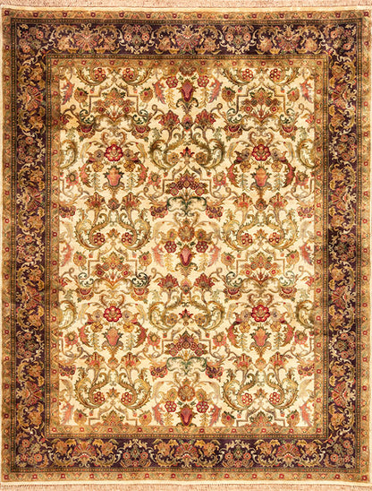 Glamour, Ivory/Aubergine