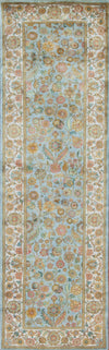 Millefleur, Blue/Ivory