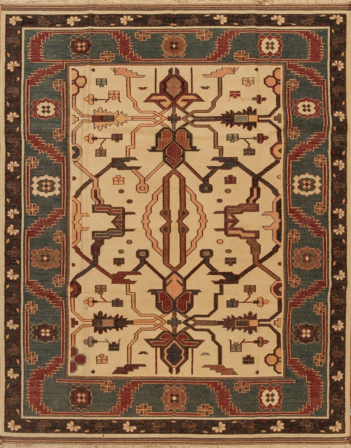 106866 AD-003 Ivory/Medium Blue
