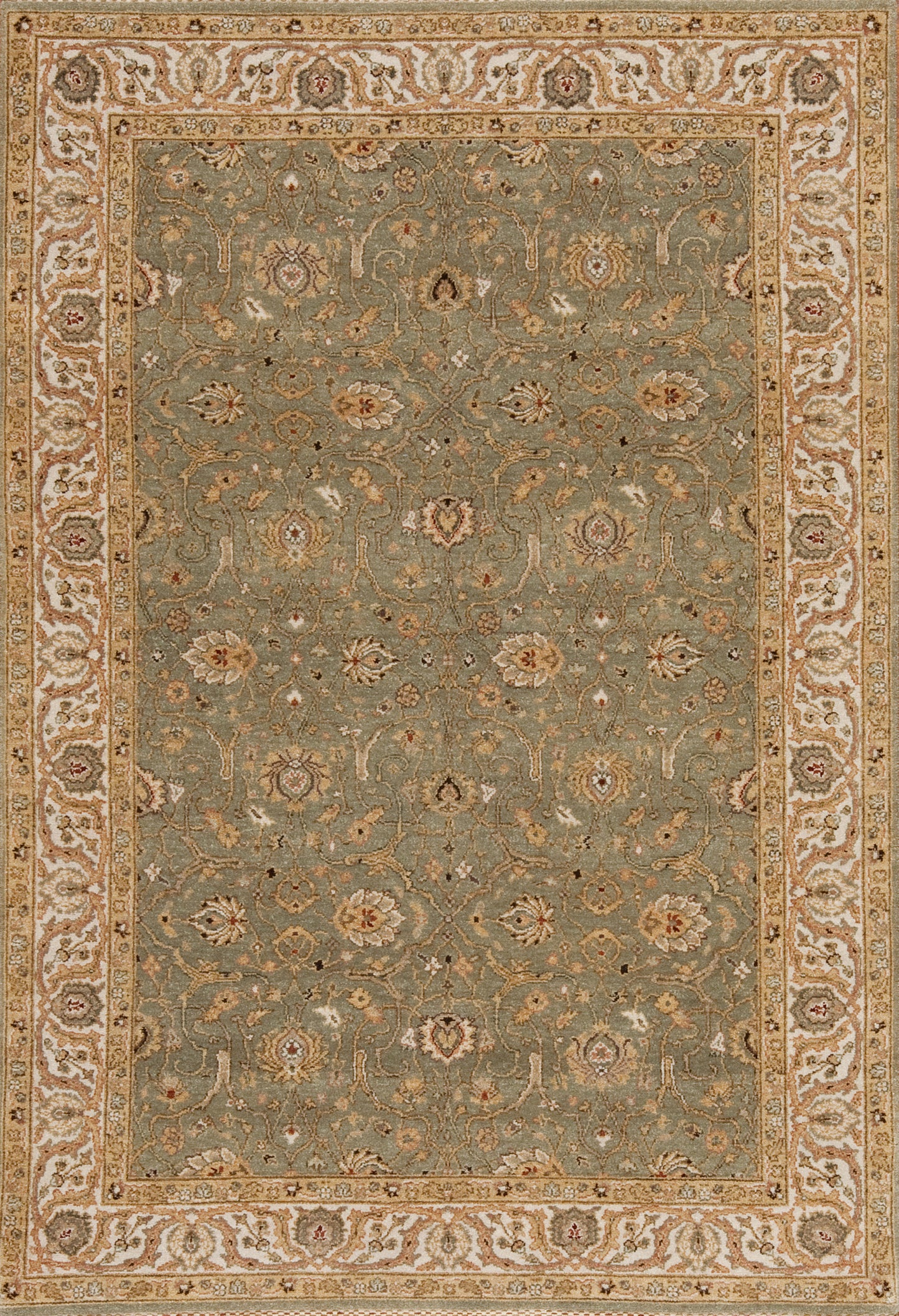 Beau Rivage, Seafoam/Ivory