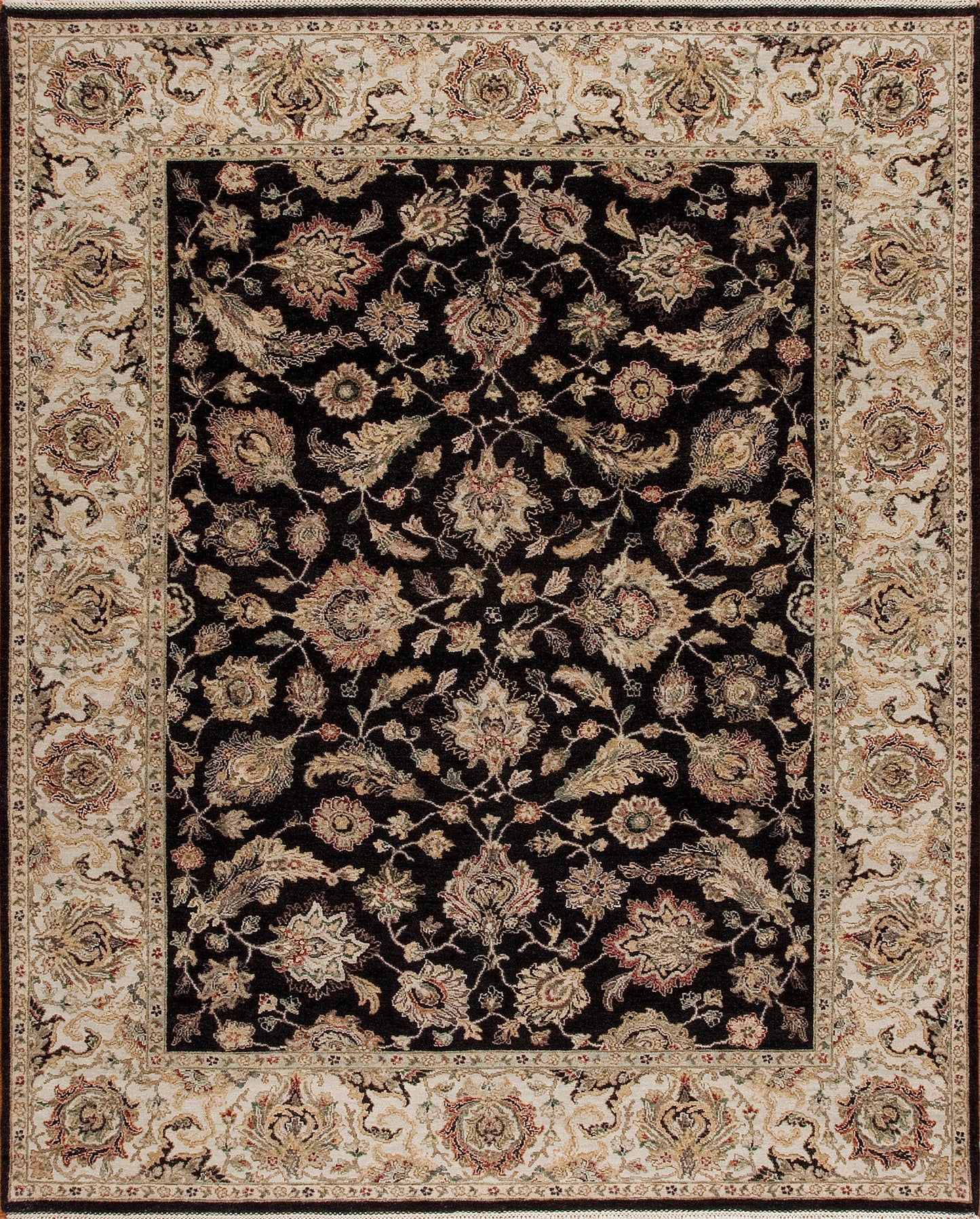 Catherine, Black/Ivory