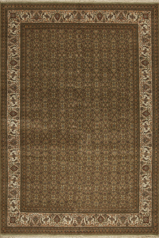 115318 Herati Collection, Light Green/Ivory