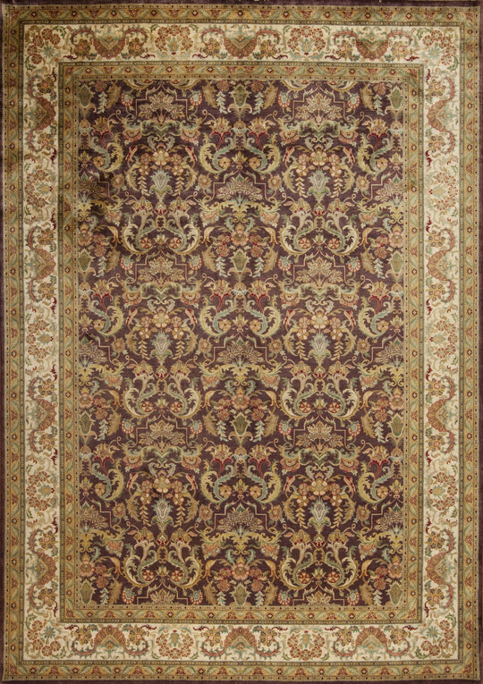 81104 Golden Age  Glamour, Aubergine/Ivory
