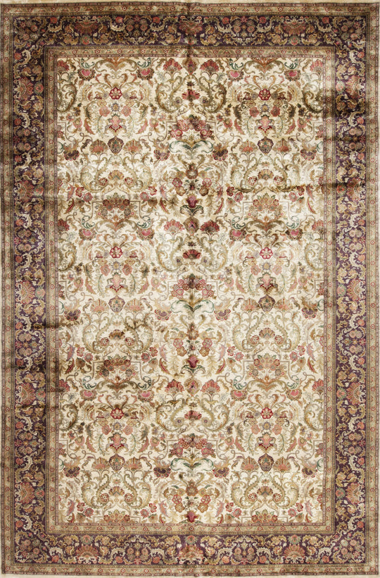 Glamour, Ivory/Aubergine