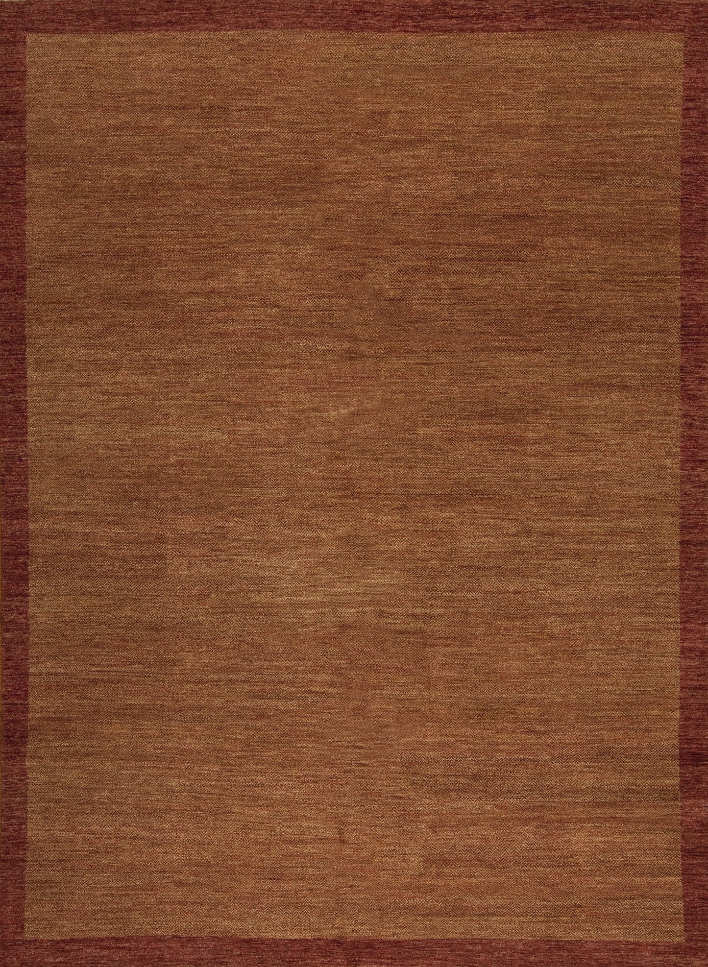 Herringbone, Crimson/Pumpkin