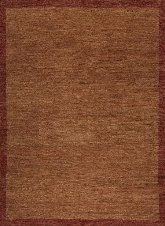 Herringbone, Crimson/Pumpkin