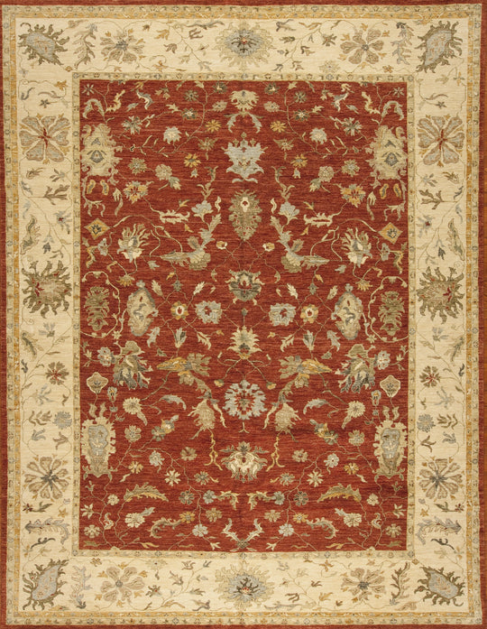 Tiger Lily, brick/cream