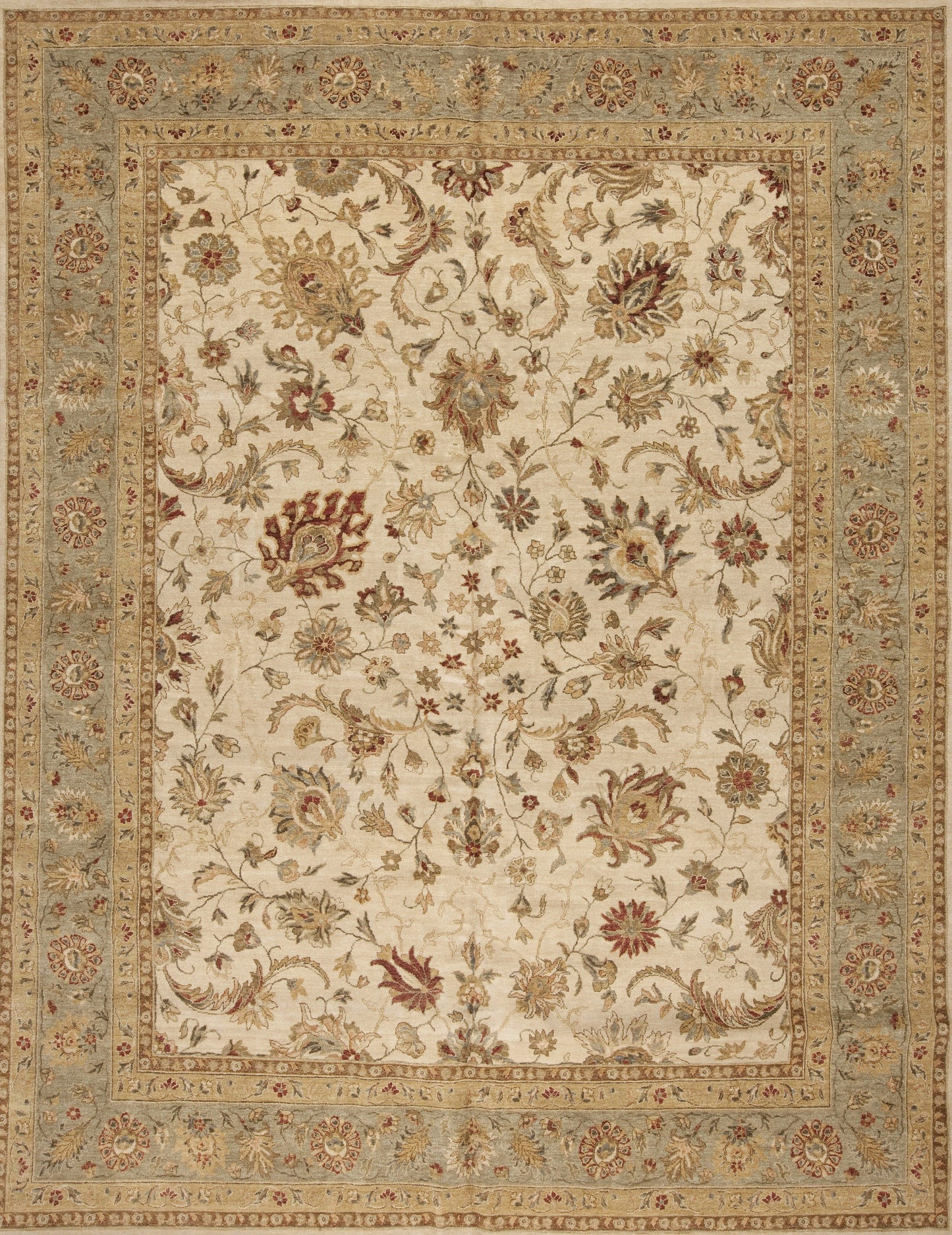Elizabeth, Ivory/Seafoam
