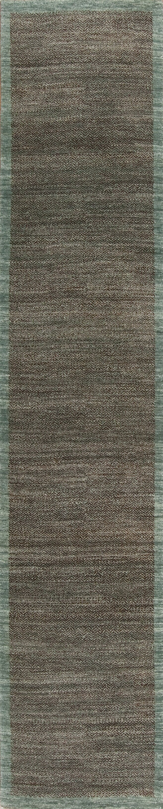 Herringbone, Chocolate/Wedgewood