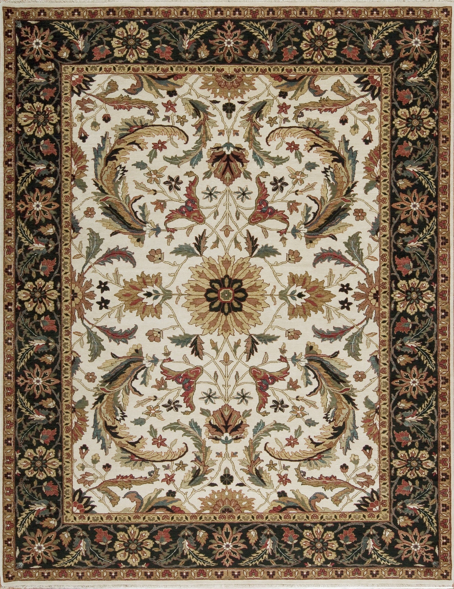 M-227, Cream/Evergreen