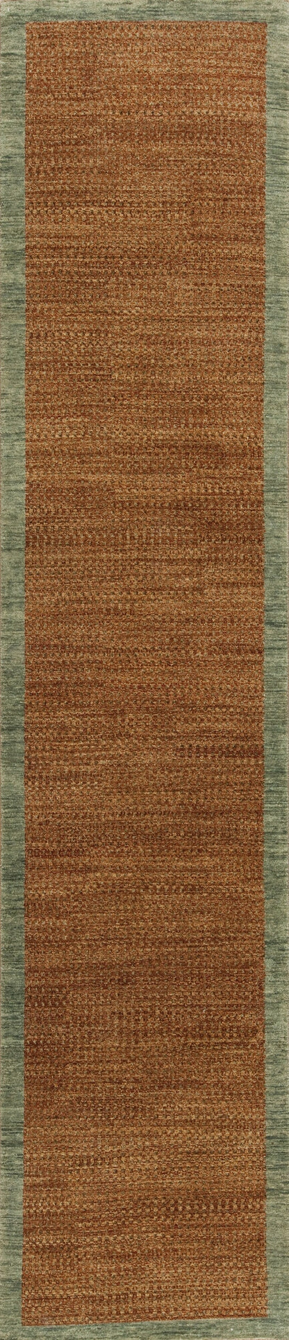 Rattan, Brick/Aqua