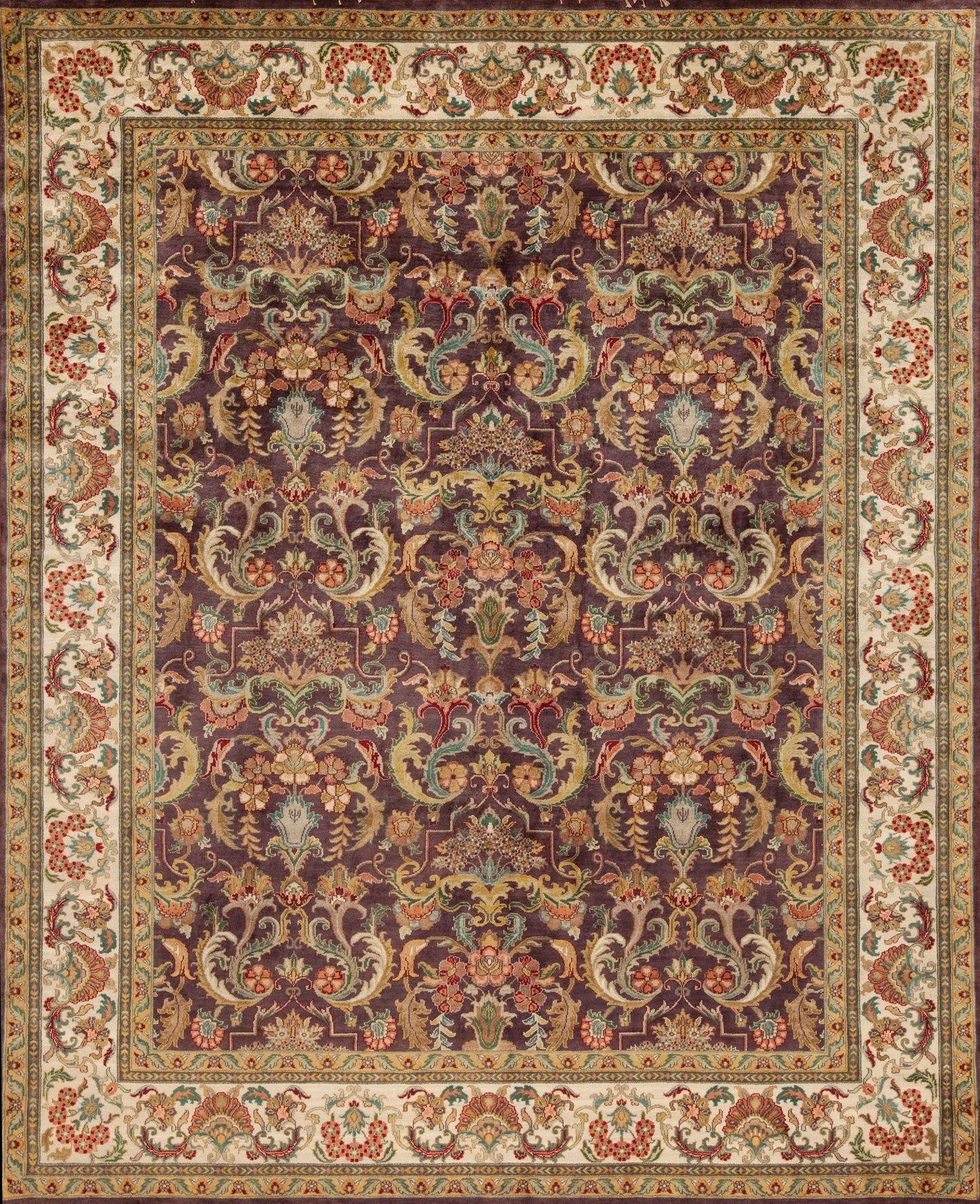 Glamour, Aubergine/Ivory