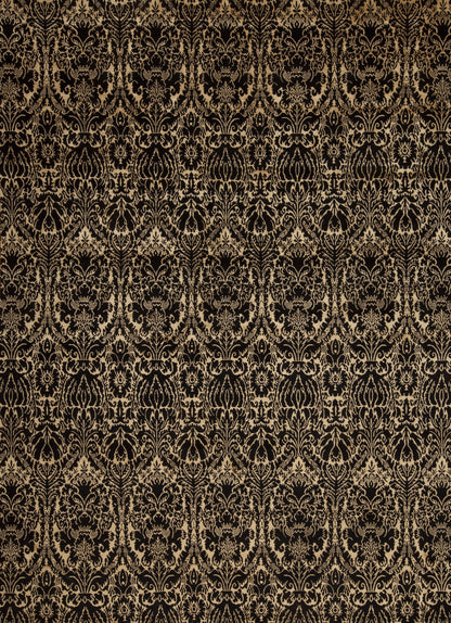 Damask Damask, black