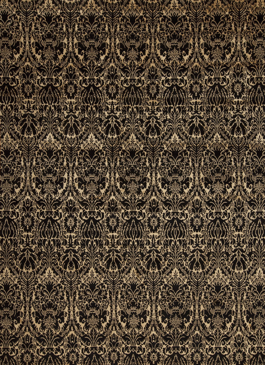 Damask Damask, black
