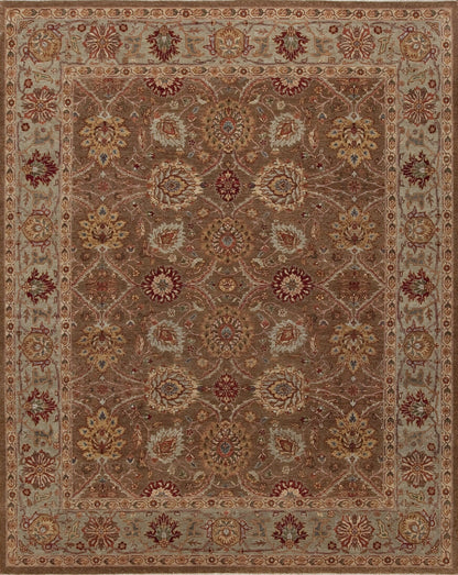 Radhika, Walnut/Seafoam