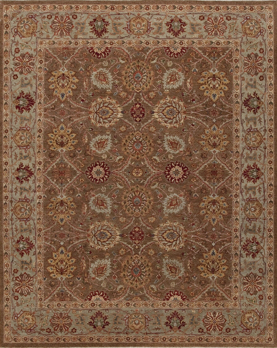 Radhika, Walnut/Seafoam