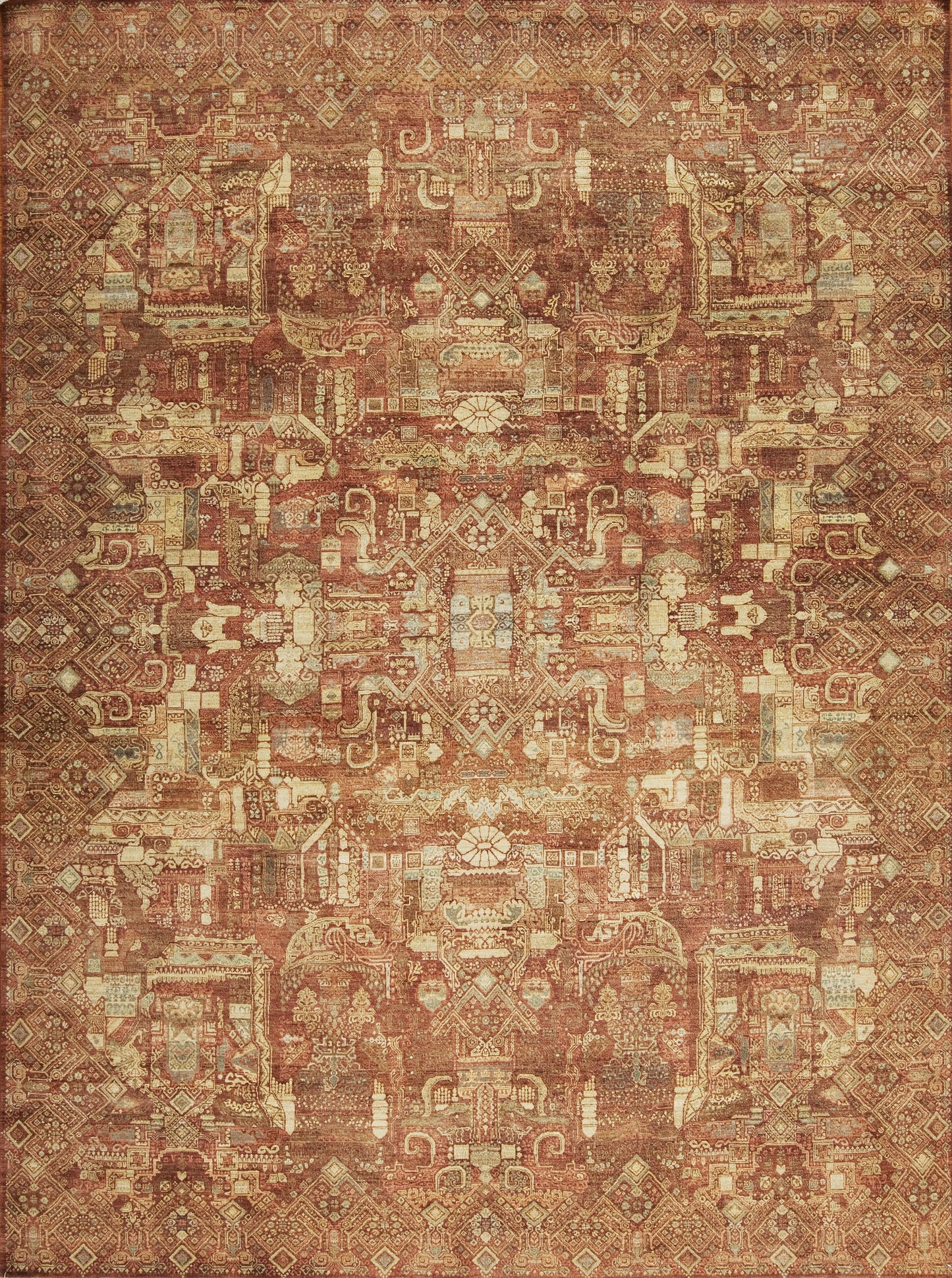 128964 Manhattan Collection Ellis Island Chestnut