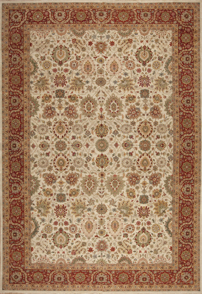 Rockefeller, Ivory/Red