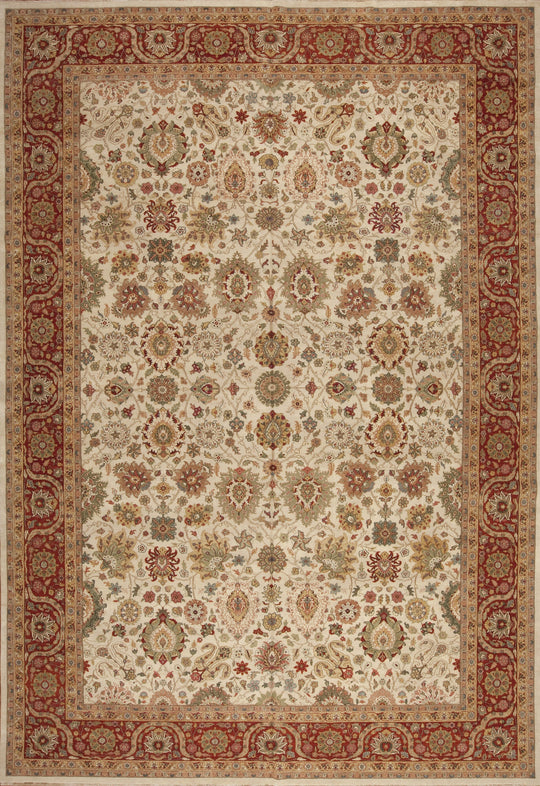 Rockefeller, Ivory/Red