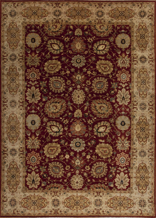 130386 Meshad Collection  Md-37, Red/Beige