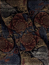 Spiral, Wool & Silk,  Black
