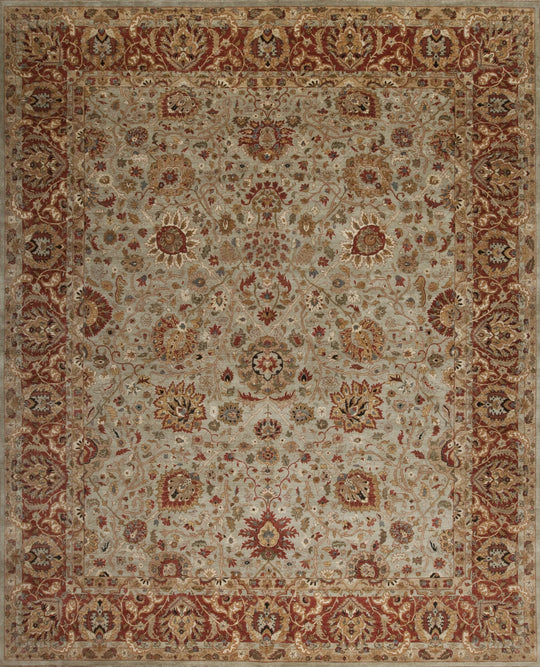 Raleigh, Light Green/Terra-cotta